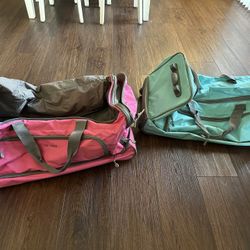 (2) Duffel Bags On Wheels.  $30 Each OR $50 For Both 