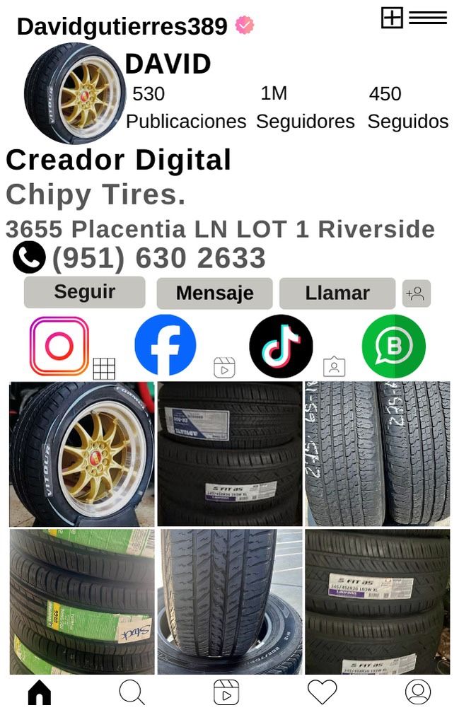 Instagram-style business cards