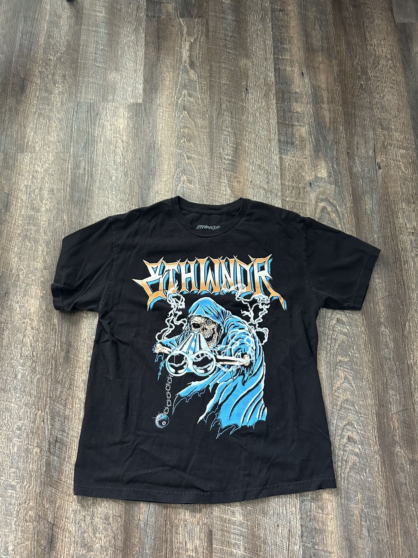 8thwndr Skeleton Shotgun T-shirt