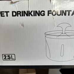 Pet Drinking Fountain