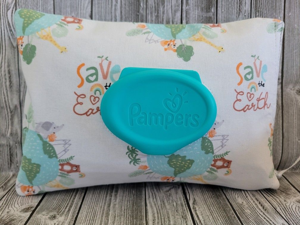 Save The Earth Pampers  Wipes Cover 