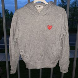 Comme Des Garçon Grey Hoodie  