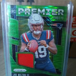 Rookie Joe Milton III