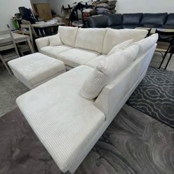 New Ivory Sectional