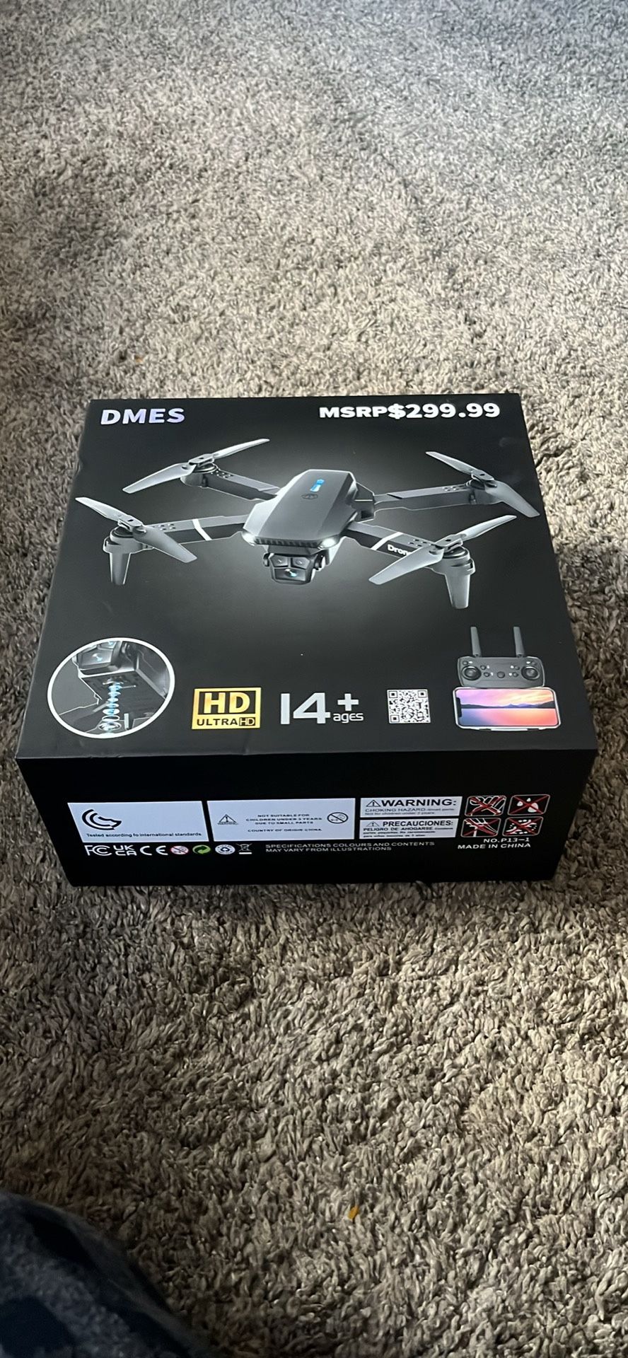Dmes P13-1 Drone Black