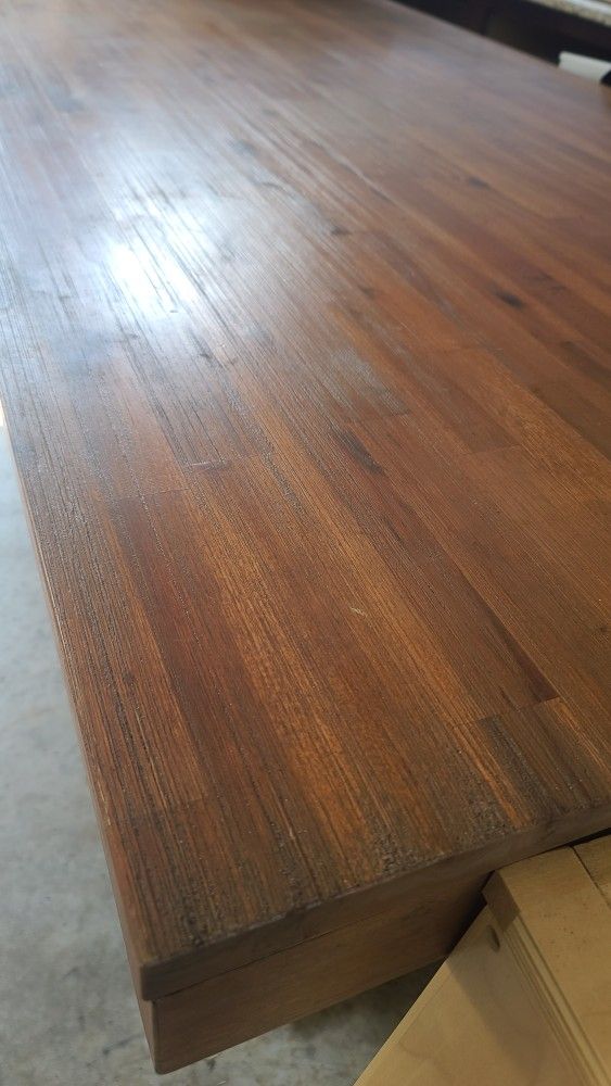 DINNING TABLE W CHAIRS (4)- CRESENT FINE FURNITURE