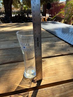 Dallas cowboy glass