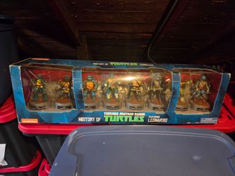 TMNT Playmates History of Ninja Turtles Leonardo