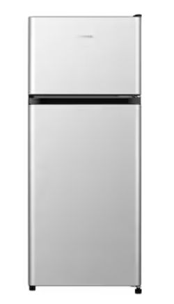 Hisense 4.4 cu ft mini fridge with freezer Silver