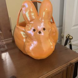 Adorable Orange Peep Easter Basket