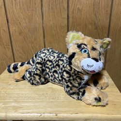 Little Brownie Bakers Plush Leopard Stuffed Animal Girl Scouts Kellogg 18” NEW