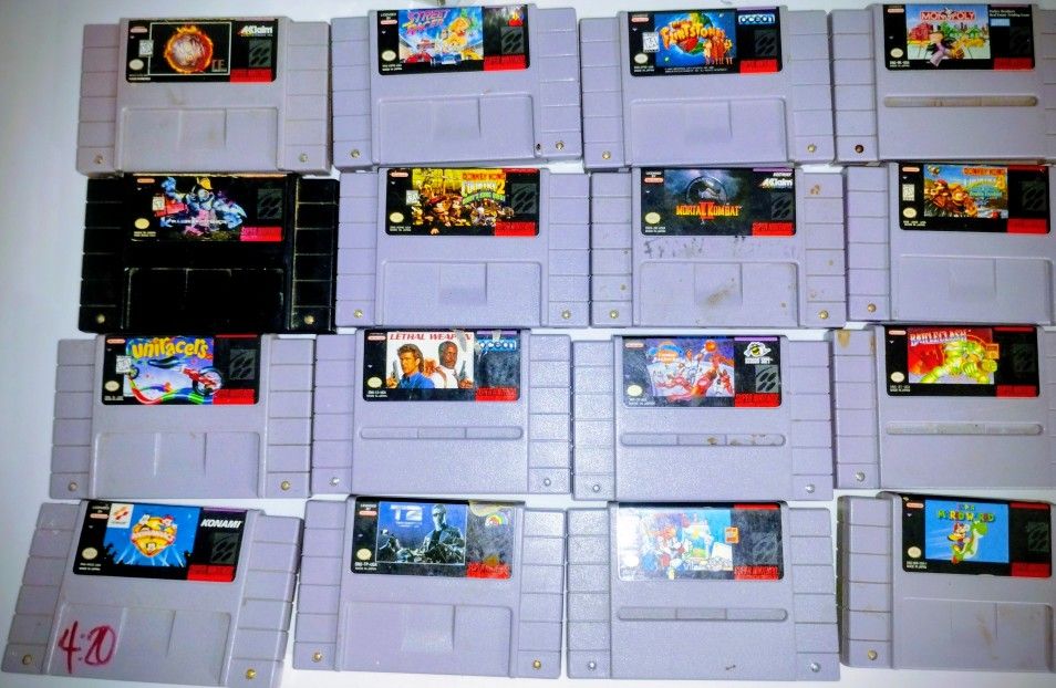 Super Nintendo Games Great Titles