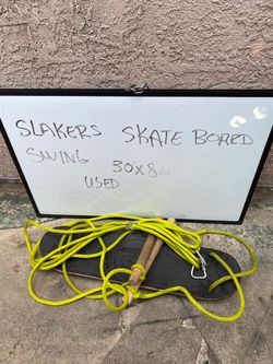 Slakers Skateboard Swing 30x8