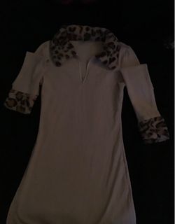 SHEIN leopard dress