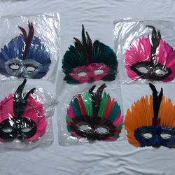 Colorful Party Masks Halloween