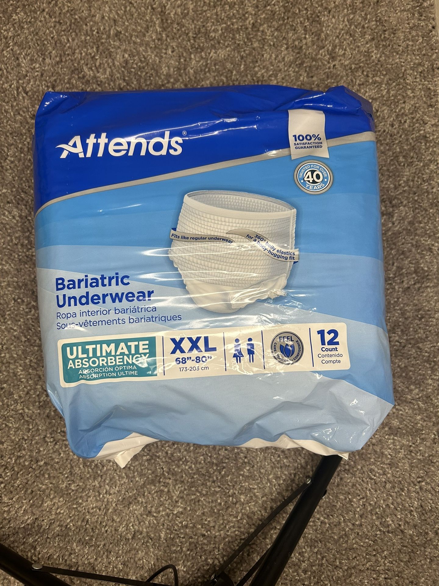 Attends Bariatric Underwear XXL