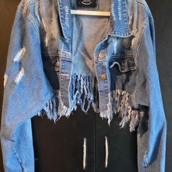 Plus Denim Jacket