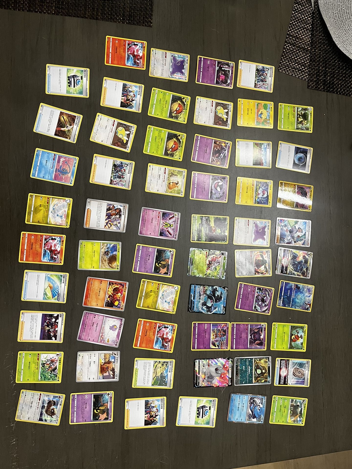 Pokémon Vstar And Light Korean Cards (TRADES ACCEPTED)