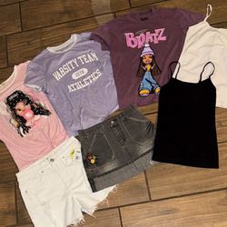 Preteen girls 7pc clothing lot size 12