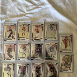 2024 NFL ROOKIE LOT DANIELS MAYE NIX MCCARTHY PRIZM DONRUSS 