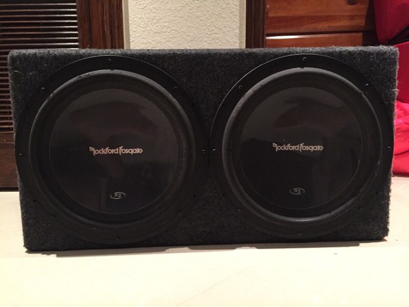 Rockford fosgate P3 15" speaker