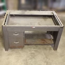 Vintage Partital 50/60s Hamilton Industrial Drafting Table