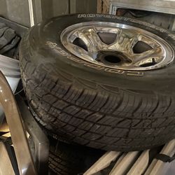 Four Brand New Tires And Rims