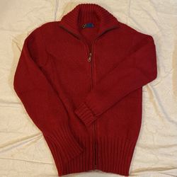 MAKE AN OFFER!  Cozy Llama Wool Zipper Cardigan