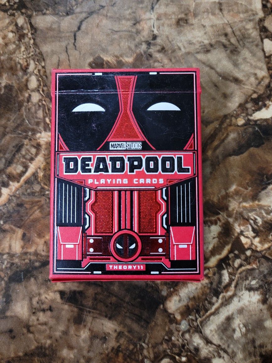 New Deadpool Playing Card Deck