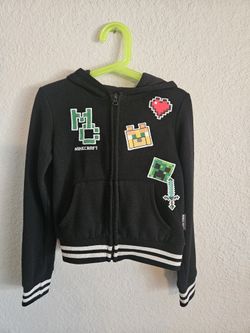 Girls' Minecraft Hoodie Size 6/6x