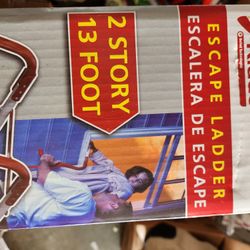 Kidde 2 Story 13 Foot Escape Ladder, Brand New