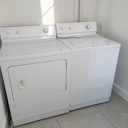 Old school wash and dryer