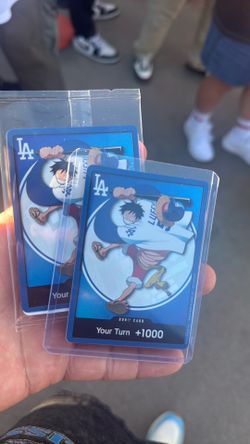 Luffy dodger card