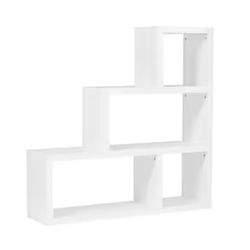 Gry Mattr Parsons 44"H 3-Shelf Cube Organizer, White

