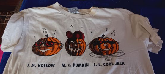 Halloween RAPPER pumpkinhead TSHIRT