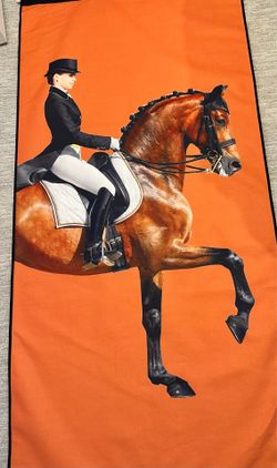 Large art in velvet canvas