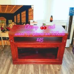 TV Stand With Wheels....