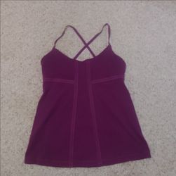 Lululemon Purple Tank Top