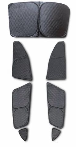 Tesla model 3 oem floor mats, top sunroof covers, window covers, umbrella sunshade, trunk floor mat