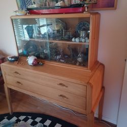 1930's Curio Hutch- Buffet- *Refinished*