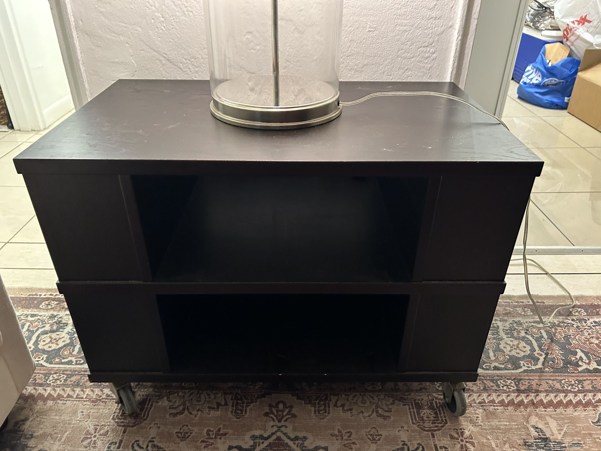 Rolling Cart Tv Table