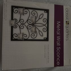 Metal Wall Sconce