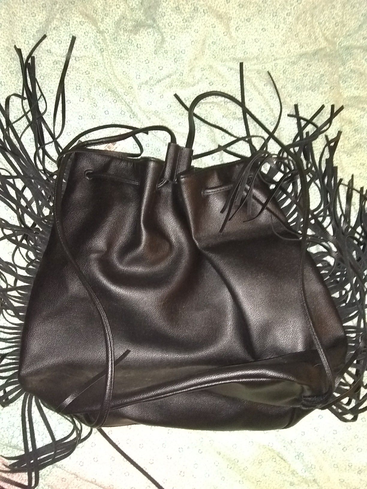 New with tags Victoria secret backpack with fringe. Limited Edition