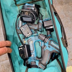 12 Volt Makita Set