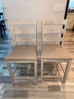 Set of 2 Skempton Counter Height Barstools