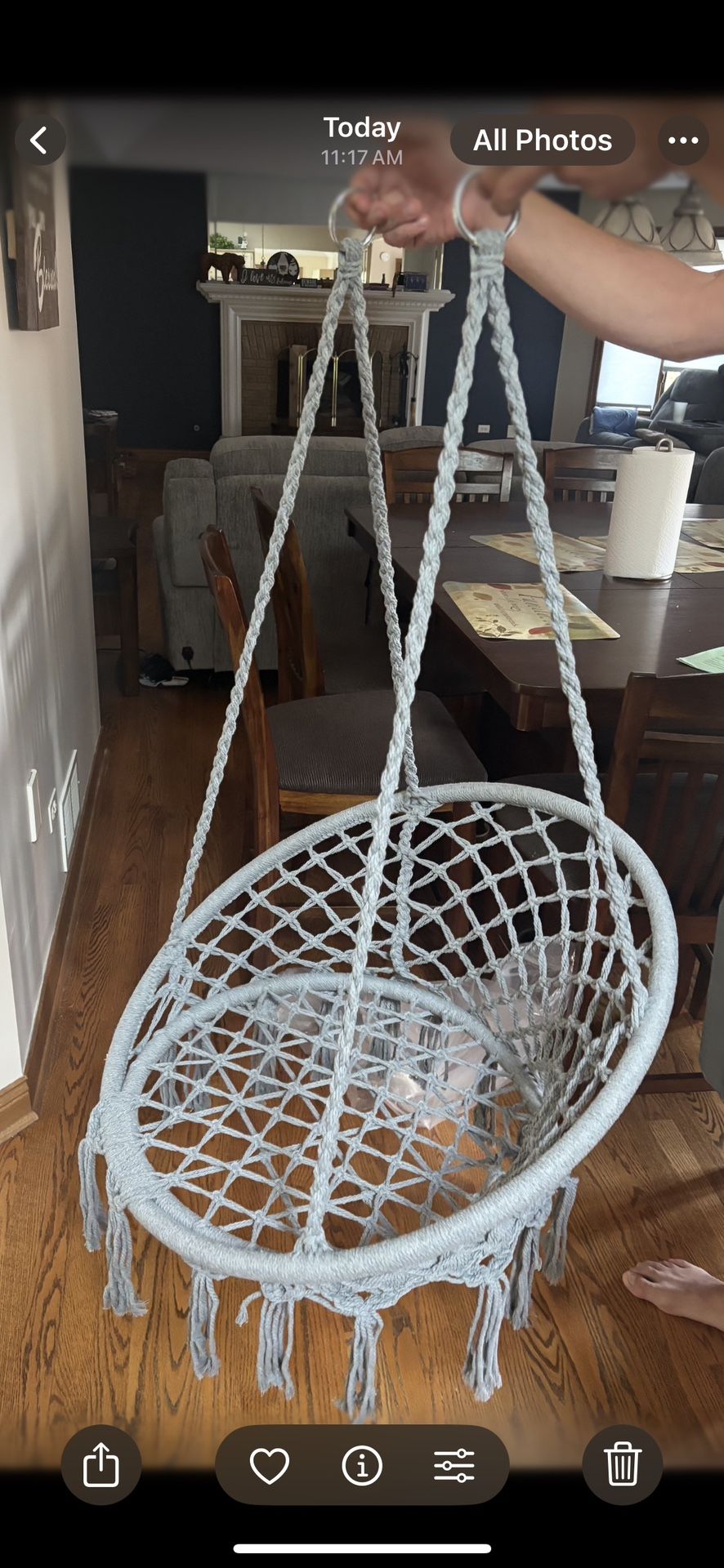 Basket swing
