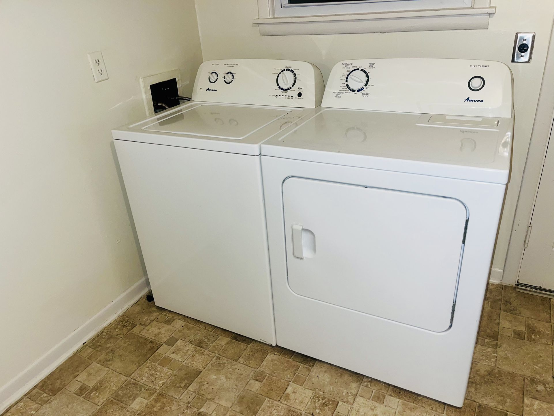 Amana Washer & Dryer Combo