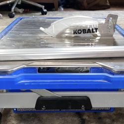 Kobalt 7-in wet table saw