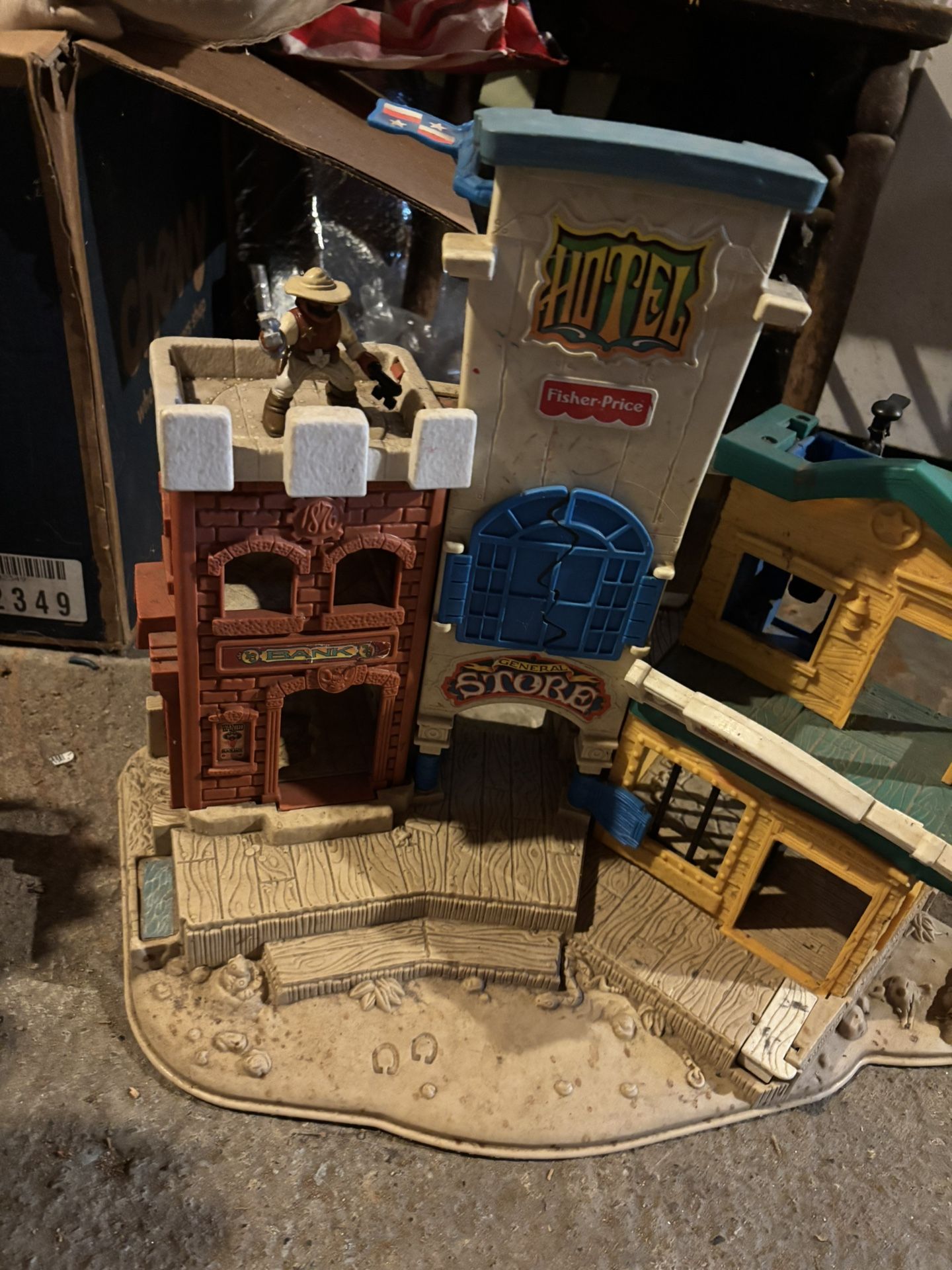 1996 Fisher Price Western Town