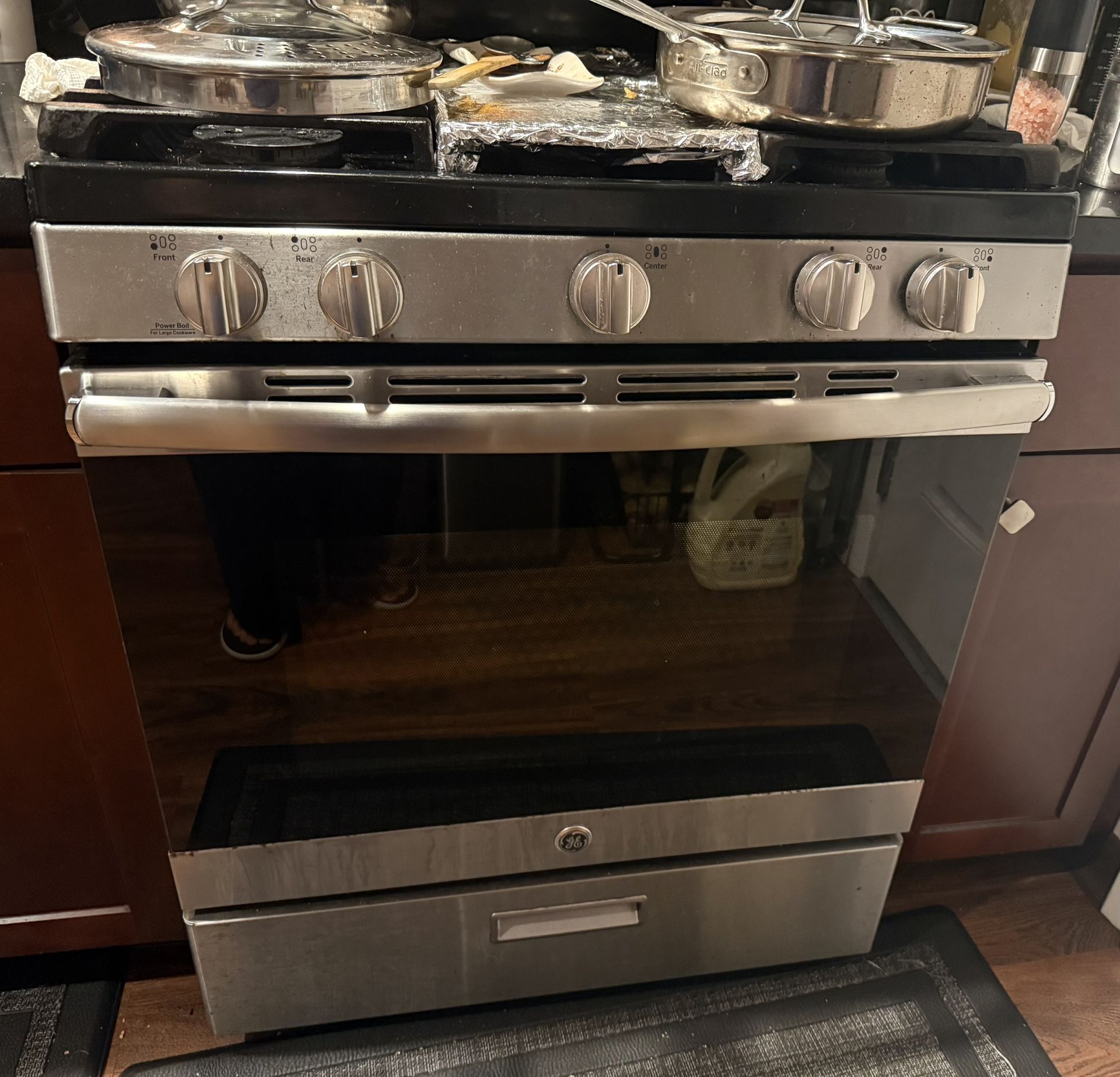 GE Oven Range